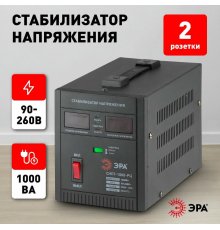 Стабилизатор напряжения переносной Эра СНПТ-1000-РЦ Б0035294