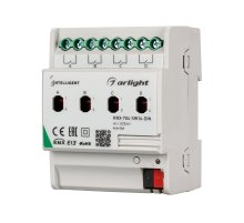 Релейный модуль Arlight KNX-704-SW16-Din (Bus, 4x16A) 025661