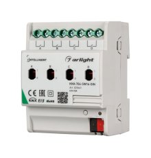 Релейный модуль Arlight KNX-704-SW16-Din (Bus, 4x16A) 025661