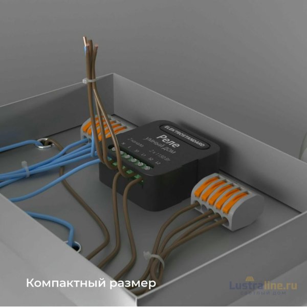 Умное двухканальное реле Elektrostandard 4690389185083 a059326 Умное двухканальное реле Elektrostandard 4690389185083 a059326