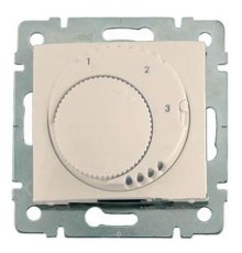 Термостат Legrand Valena Комфорт с выключателем слоновая кость 774127