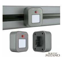 Трековая подсветка Arte Milano Am-track-sockets 380022TL/Light Grey