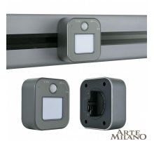 Трековая подсветка Arte Milano Am-track-sockets 380022TLS/LWS Grey