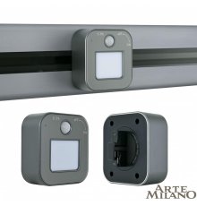 Трековая подсветка Arte Milano Am-track-sockets 380022TLS/LWS Grey