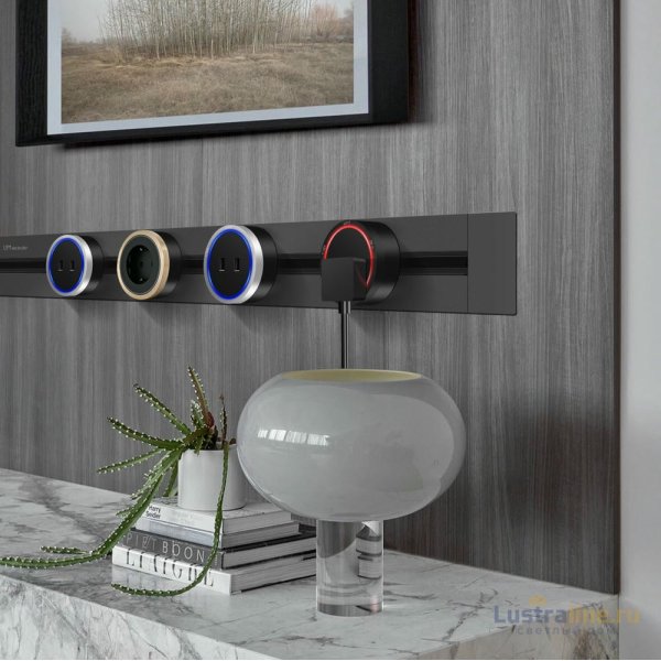 Трековая подсветка Arte Milano Am-track-sockets 380022TLS/LWS Grey