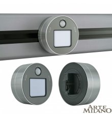 Трековая подсветка Arte Milano Am-track-sockets 380011TLS/LWS Grey