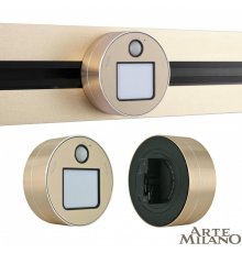 Трековая подсветка Arte Milano Am-track-sockets 380011TLS/LWS Gold