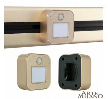 Трековая подсветка Arte Milano Am-track-sockets 380022TLS/LWS Gold