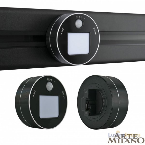 Трековая подсветка Arte Milano Am-track-sockets 380011TLS/LWS Black