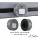 Трековая подсветка Arte Milano Am-track-sockets 380011TL/Light Grey