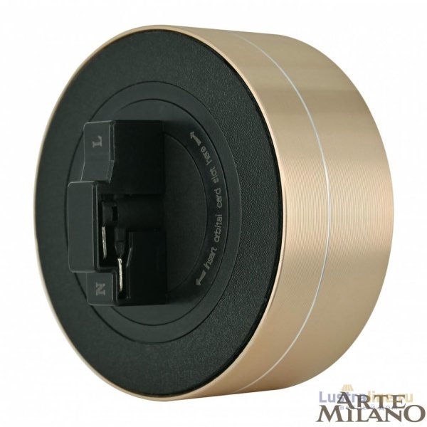 Трековая подсветка Arte Milano Am-track-sockets 380011TLS/LWS Gold Трековая подсветка Arte Milano Am-track-sockets 380011TLS/LWS Gold
