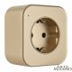 Трековая розетка Arte Milano Am-track-sockets 380022TS/ES Gold