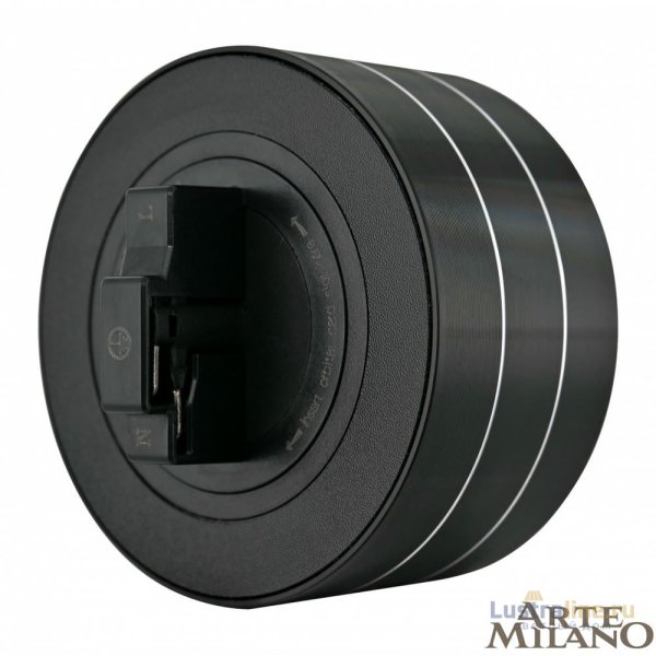 Трековая розетка Arte Milano Am-track-sockets 380011TS/ES Black