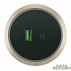 Трековая розетка Arte Milano Am-track-sockets 380066TS LED/USB-Type-C Gold