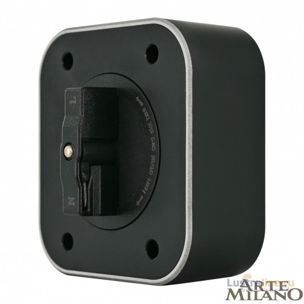 Трековая розетка Arte Milano Am-track-sockets 380022TS/USBx2 Black