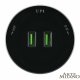Трековая розетка Arte Milano Am-track-sockets 380011TS/USBx2 Black