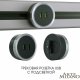 Трековая розетка Arte Milano Am-track-sockets 380066TS LED/USBx2 Grey