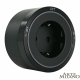 Трековая розетка Arte Milano Am-track-sockets 380066TS LED/ES Black