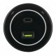 Трековая розетка Arte Milano Am-track-sockets-39 399732TS/USB-Type-C Black