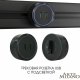 Трековая розетка Arte Milano Am-track-sockets 380066TS LED/USBx2 Black