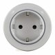 Трековая розетка Arte Milano Am-track-sockets-39 397951TS/ES Silver