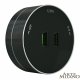 Трековая розетка Arte Milano Am-track-sockets 380011TS/USBx2 Black