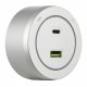 Трековая розетка Arte Milano Am-track-sockets-39 399731TS/USB-Type-C Silver