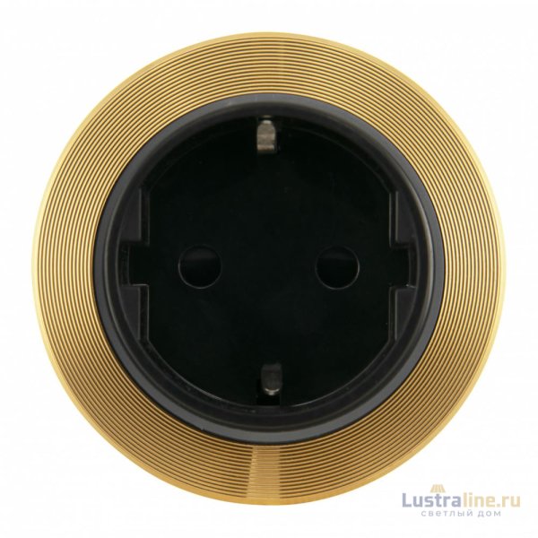 Трековая розетка Arte Milano Am-track-sockets-39 397952TS/ES Gold