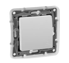 Переключатель одноклавишный Legrand Etika 10A 250V белый 672200