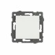 Механизм выключателя одноклавишный непроходной Arlight SWT-MK01-PL-WH-V (250V, 10A) 049867