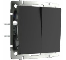 Выключатель двухклавишный с самовозвратом Werkel 4690389192340 W1122408 a062575
