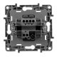 Выключатель одноклавишный 2-полюсный Legrand Galea Life 10A 250V с подсветкой 775822
