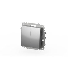 Выключатель двухклавишный ELBI Zena Vega 609-011000-202
