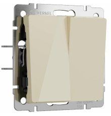 Выключатель двухклавишный Werkel 4690389197024 W1120043 a064056