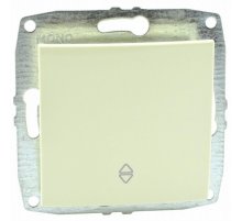 Выключатель одноклавишный проходной Mono Electric Despina-Larissa 10А 250В крем 500-001725-109 Выключатель одноклавишный проходной Mono Electric Despina-Larissa 10А 250В крем 500-001725-109