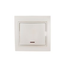Выключатель с подсветкой Lezard Mira 701-3030-111