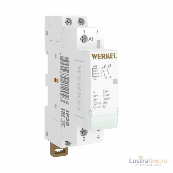Контактор модульный Werkel W941M25O 4690389212093 a069474