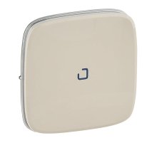 Лицевая панель Legrand Valena Allure выключателя одноклавишного с подсветкой слоновая кость 755086