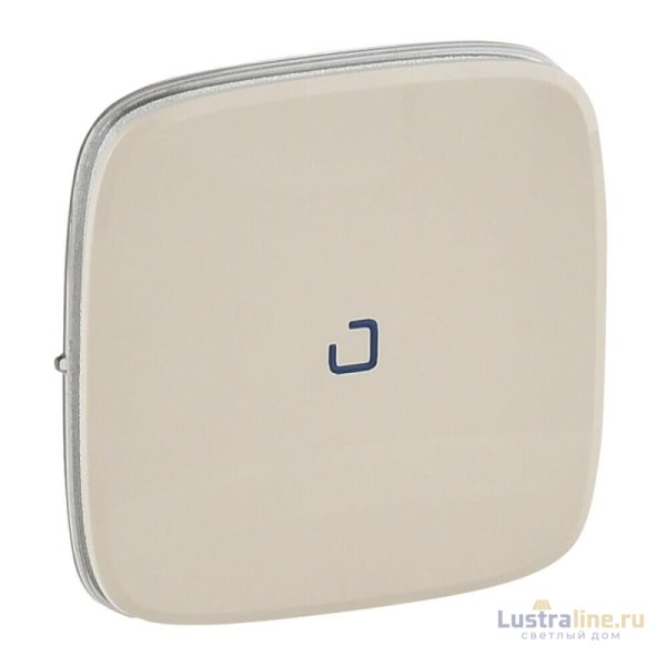 Лицевая панель Legrand Valena Allure выключателя одноклавишного с подсветкой слоновая кость 755086