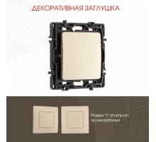 Декоративная заглушка Arte Milano 217.50-1.shampan
