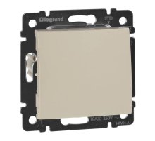 Переключатель одноклавишный промежуточный Legrand Valena 10A 250V слоновая кость 774307
