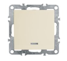 Выключатель одноклавишный Stekker Эрна с подсветкой слоновая кость PSW10-9101-02 39320 Выключатель одноклавишный Stekker Эрна с подсветкой слоновая кость PSW10-9101-02 39320