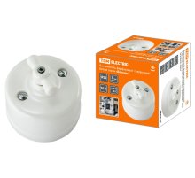 Выключатель фарфоровый поворотный с ручкой Болонь TDM Electric SQ1820-0001