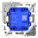 Выключатель с самовозвратом двухклавишный Voltum S70 VLS020605
