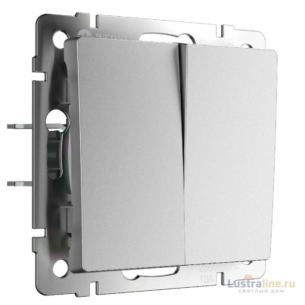 Выключатель двухклавишный Werkel W1120065 4690389195686 a063609