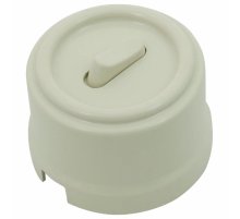 Выключатель одноклавишный проходной Bironi Лизетта B1-221-211