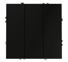 Выключатель трехклавишный Voltum S70 VLS030108