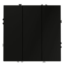 Выключатель трехклавишный Voltum S70 VLS030108