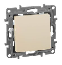 Переключатель одноклавишный Legrand Etika 10A 250V слоновая кость 672305