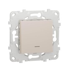 Выключатель одноклавишный Schneider Electric Unica New NU520144N